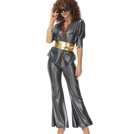 Costume Set Men 70s Retro Couple Cosplay Costume - Costume Set - Costumes Plus - Mad Fly Essentials