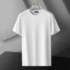 Pure white short sleeves