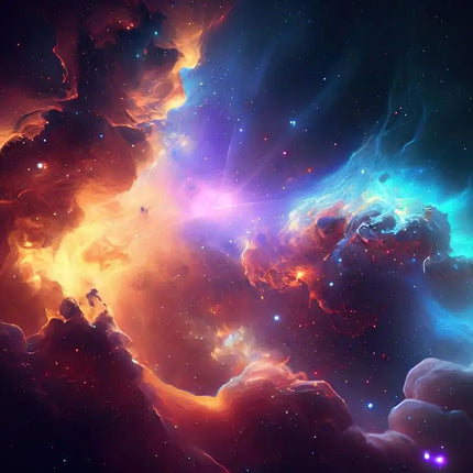Wallpaper Custom 3D Starry Night Mural Wallpaper - Wallpaper - Wellyu - Mad Fly Essentials