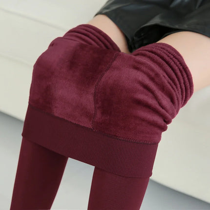 Leggings Women Cashmere Knitted Elastic Leggings - Leggings - Cuhakci - Mad Fly Essentials