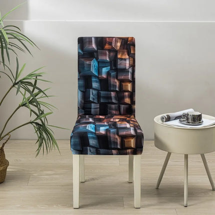Slipcover Universal Elastic Geometric Chair Slipcover - Slipcover - Housmife - Mad Fly Essentials