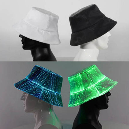 7 Color LED RGB Bucket Costume Hat - Mad Fly Essentials