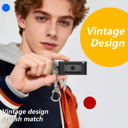 Keychain Digital LED Screen DC-01 Retro Camera - Keychain - Thebse - Mad Fly Essentials