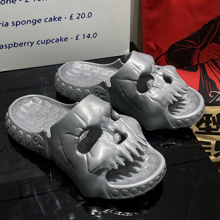 Men Footwear Summer Retro 3D Skull Sandals - Men Footwear - Comwarm - Mad Fly Essentials