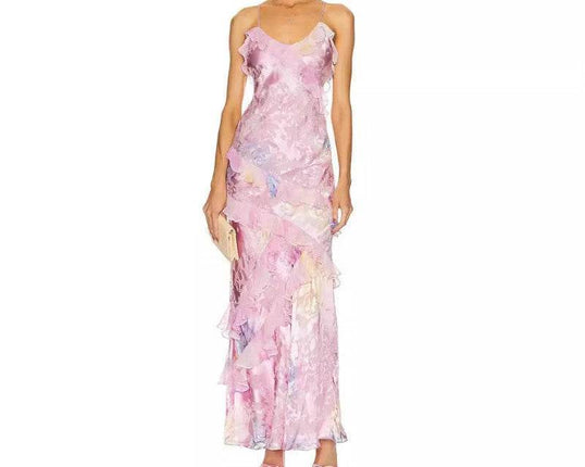 Women Sleeveless Floral Bohemian Beach Dress - Mad Fly Essentials