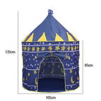 blue tent
