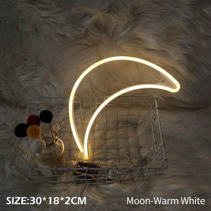 Pink LED Neon Butterfly Night Light - Mad Fly Essentials