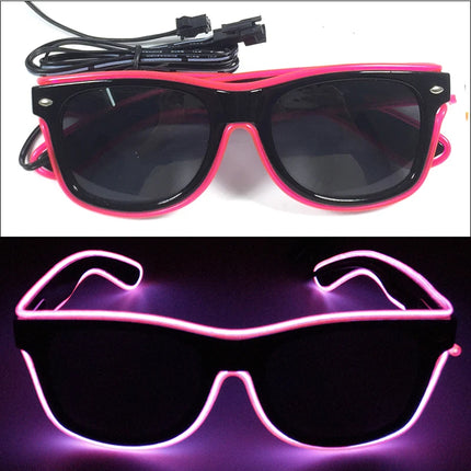 Party Favors Women LED Neon Glow Party Sunglasses - Party Favors - The vinyl Clock - Mad Fly Essentials
