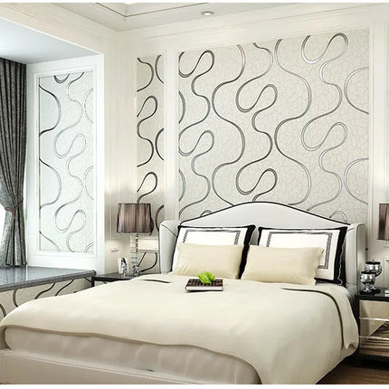 Custom 3D Modern Living Room Spiral Wallpaper