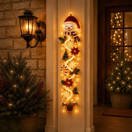 Christmas Decor LED Door Hangers - Christmas Decor - Zodolamp - Mad Fly Essentials