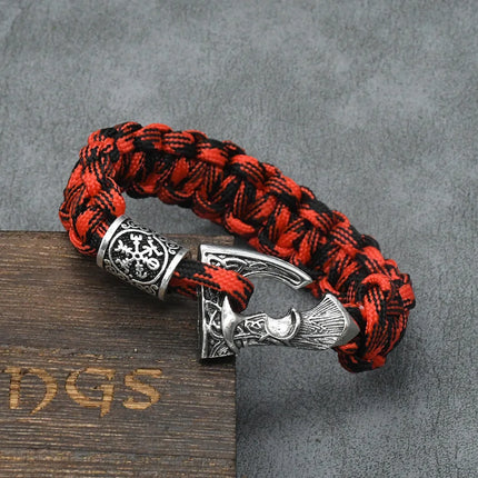Bracelet Viking Men Norse Rune Design Animal Accessories - Bracelet - Dawapara - Mad Fly Essentials