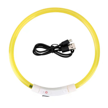 LED Pet Collar Luminous USB 3Mode-Loss Prevention Dog Collar - LED Pet Collar - Henkelion - Mad Fly Essentials