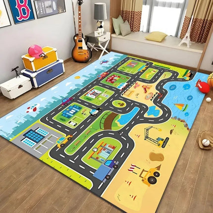 Activity Toys Kids Cartoon Playmat Traffic System Learning Toy - Activity Toys - Kid Essentials - Mad Fly Essentials