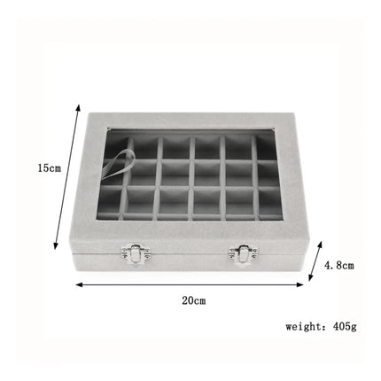 Storage Solutions Single-Layer Lock Jewelry Box - Storage Solutions - Casegrace - Mad Fly Essentials