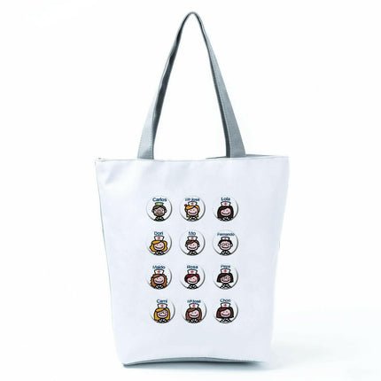Women Cartoon Customized Dentist Nurse Tote Shoulder Bag - Women's Shop Mad Fly Essentials