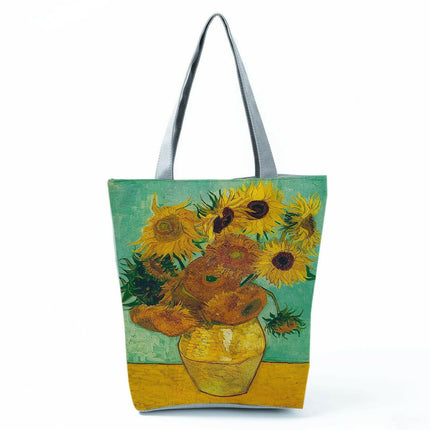 Women's Van Gogh Eco-Friendly Shopping Handbag