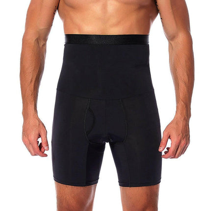 Men High-Waist Shaper-Compression-Underwear Belly Shaper Shorts