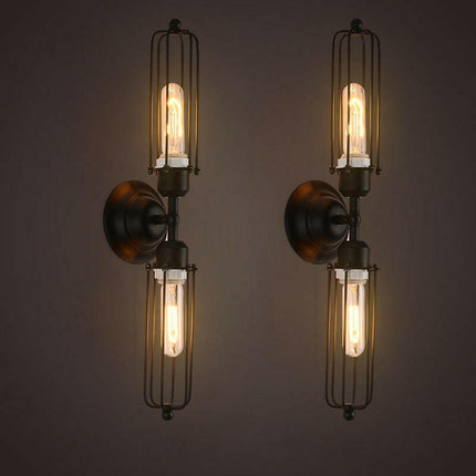 Vintage American Industrial Edison LED Loft Lights