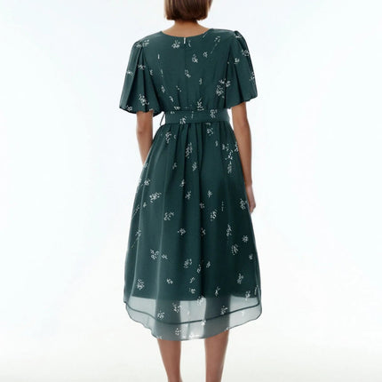 A - Line Dress Women Summer Thin Casual Midi Vacation Dress - A - Line Dress - Allneon - Mad Fly Essentials