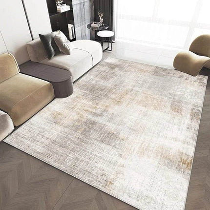 Abstract Modern Grey Washable Area Rug - Area Rug - EMG - Mad Fly Essentials