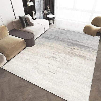 Abstract Modern Grey Washable Area Rug - Area Rug - EMG - Mad Fly Essentials