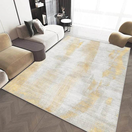 Abstract Modern Grey Washable Area Rug - Area Rug - EMG - Mad Fly Essentials