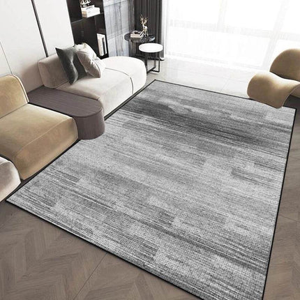 Abstract Modern Grey Washable Area Rug - Area Rug - EMG - Mad Fly Essentials