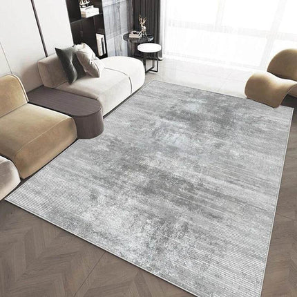 Abstract Modern Grey Washable Area Rug - Area Rug - EMG - Mad Fly Essentials