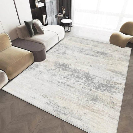 Abstract Modern Grey Washable Area Rug - Area Rug - EMG - Mad Fly Essentials