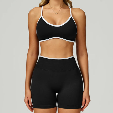 Activewear Set 2pc Pink Gym Yoga Workout Fitness Set - Activewear Set - Bessmini - Mad Fly Essentials
