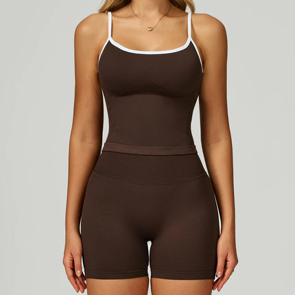 Activewear Set Women 2pc Crop Top Yoga Sportswear Set - Activewear Set - Bessmini - Mad Fly Essentials