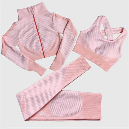Activewear Set Women 2pcs Seamless Short Fitness Set - Activewear Set - BlackArachnia - Mad Fly Essentials
