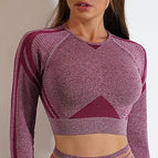 Wine red Long-sleeve