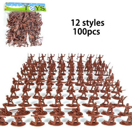 Activity Toys 100pc Military Model Soldier Sets - Activity Toys - MagiDeal - Mad Fly Essentials