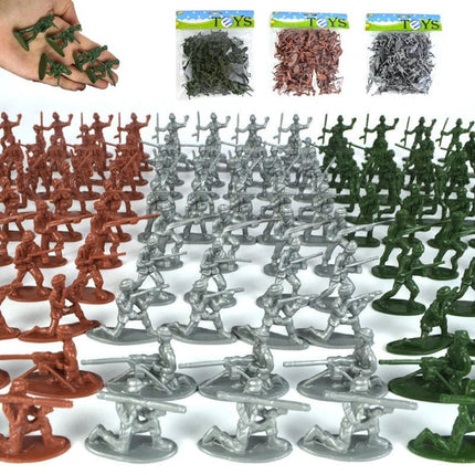 Activity Toys 100pc Military Model Soldier Sets - Activity Toys - MagiDeal - Mad Fly Essentials