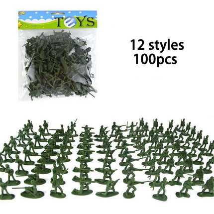 Activity Toys 100pc Military Model Soldier Sets - Activity Toys - MagiDeal - Mad Fly Essentials
