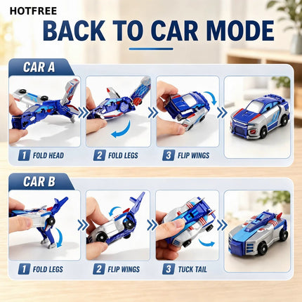 Activity Toys 2in1 Magnetic Car Transforming Dinosaur Toys - Activity Toys - JOKEJOLLY - Mad Fly Essentials