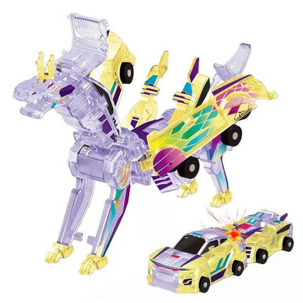Activity Toys 2in1 Magnetic Car Transforming Dinosaur Toys - Activity Toys - JOKEJOLLY - Mad Fly Essentials