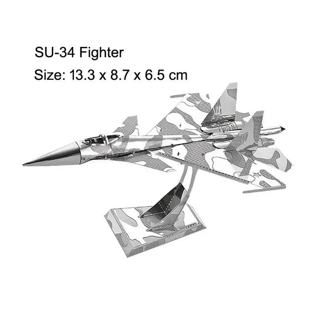 Activity Toys 3D Puzzles Kids DIY Jigsaw UFO Fighter Puzzles - Activity Toys - 3D Puzzles - Mad Fly Essentials