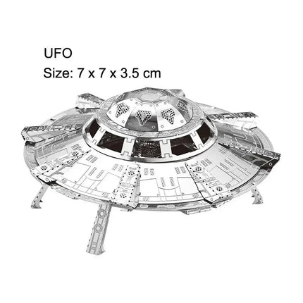 Activity Toys 3D Puzzles Kids DIY Jigsaw UFO Fighter Puzzles - Activity Toys - 3D Puzzles - Mad Fly Essentials