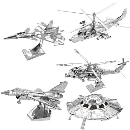 Activity Toys 3D Puzzles Kids DIY Jigsaw UFO Fighter Puzzles - Activity Toys - 3D Puzzles - Mad Fly Essentials