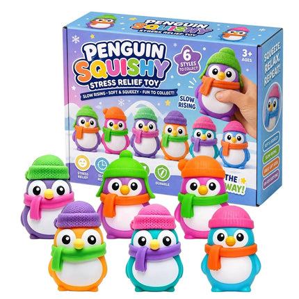 Activity Toys Glow Dark Arctic Penguin Fidget Toy - Activity Toys - Animalie - Mad Fly Essentials