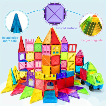 Activity Toys Kids Magnetic Construction Building Puzzle Toys - Activity Toys - Romboss - Mad Fly Essentials