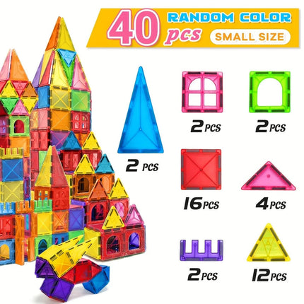 Activity Toys Kids Magnetic Construction Building Puzzle Toys - Activity Toys - Romboss - Mad Fly Essentials
