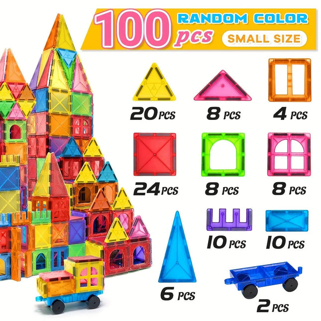 Activity Toys Kids Magnetic Construction Building Puzzle Toys - Activity Toys - Romboss - Mad Fly Essentials