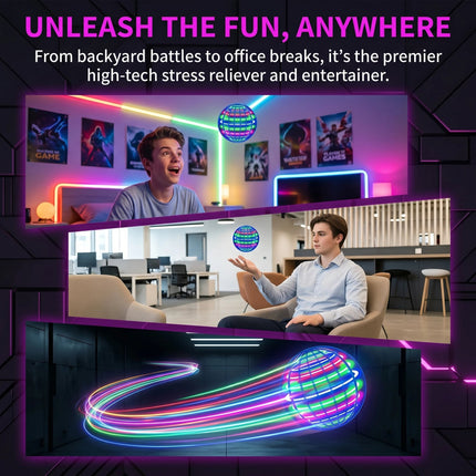 Activity Toys Mini RC UFO LED Gesture Sensing Drone - Activity Toys - Swiing - Mad Fly Essentials