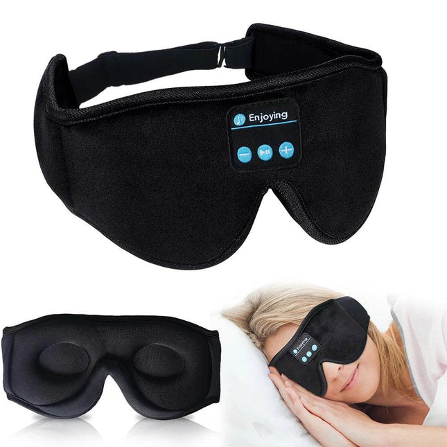 Adjustable Wireless Bluetooth 3D Sleep Mask Home Essentials - Home Essentials - Tiandirenhe - Mad Fly Essentials