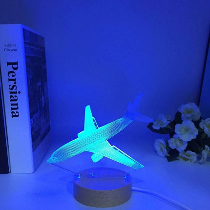 Airplane 3D USB LED Night Light - LED Night Light - Sololandor - Mad Fly Essentials