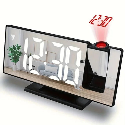 Alarm Clock Auto-Dimming RGB Projector Clock - Alarm Clock - Everso - Mad Fly Essentials