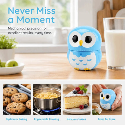 Alarm Clock Cartoon Owl Kitchen Timer - Alarm Clock - BRUP - Mad Fly Essentials